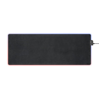 LED Mouse Pad with Sukuna Design - Gaming Accessories